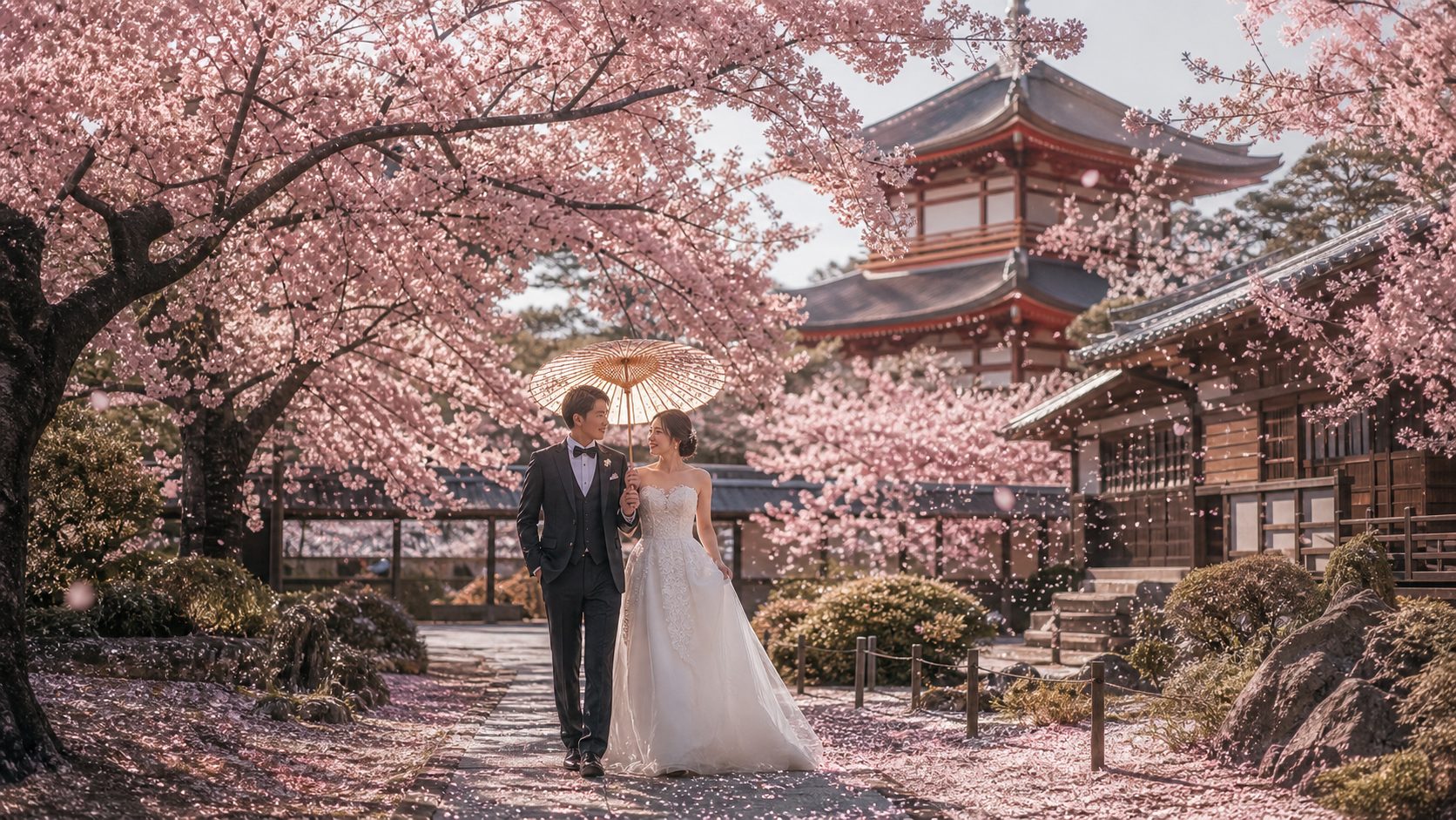 京都樱花 婚纱样片